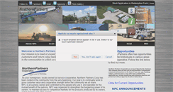 Desktop Screenshot of northernpartners.net